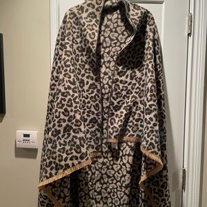 NWT leopard wrap/scarf